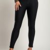 Donna GONDOLA BLU - LIN AIE | Jeggings Imbottiti A Vita Alta, Nero