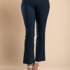 Donna CA.FRA.MA.s.r.l. | Pantalone Lungo Elegante Con Pantalone A Zampa, Blu Scuro