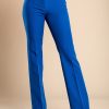 Donna CA.FRA.MA.s.r.l. | Pantaloni Lunghi Eleganti Dal Taglio Dritto, Blu