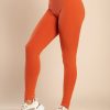 Donna ACTWER Programerski studio Jernej Perin s.p. | Leggings Sportivi Superelastici "Actwer" Arancione