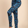 Donna ACTWER Programerski studio Jernej Perin s.p. | Leggings Sportivi Superelastici "Actwer" Neri E Blu Scuro