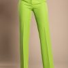 Donna CA.FRA.MA.s.r.l. | Pantaloni Eleganti Dal Taglio Dritto, Verde