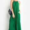 Donna NEO IMAGE | Abito Maxi Smanicato Idella, Verde