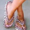 Scarpe E Accessori Dear-lover | Infradito Leopardate, Rosa