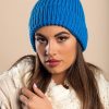 Donna FASHION STYLE SRLS (ANGELA) | Cappello Lavorato A Maglia, Blu Royal