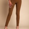 Donna CA.FRA.MA.s.r.l. | Pantaloni Eleganti, Lunghi E Stretti Con Elastico In Vita Soarisa, Marrone