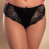 Donna HANA INTIMO - JIAO FANGTIAN | Slip Con Pizzo, Nero