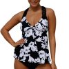 Donna Dear-lover | Tankini Top Aroa, Bianco