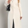 Donna CA.FRA.MA.s.r.l. | Cappotto Lungo Elegante, Bianco