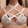 Donna QONVERTO d.o.o. | Reggiseno Con Spalline Incrociate, Art2800, Bianco