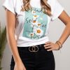 Donna TRENDY.ing Di ZHENG JINJU | T-Shirt Con Maniche Corte E Dettagli Decorativi Corzica, Verde