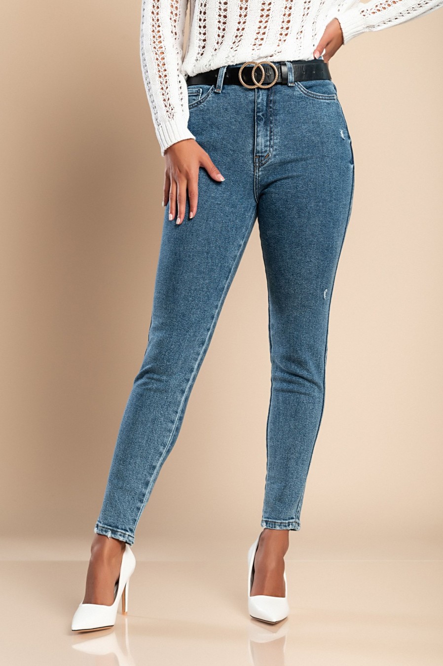 Donna CLASSIC JEANS d.o.o. | Jeans Elasticizzati E Slim Fit, Colore Blu