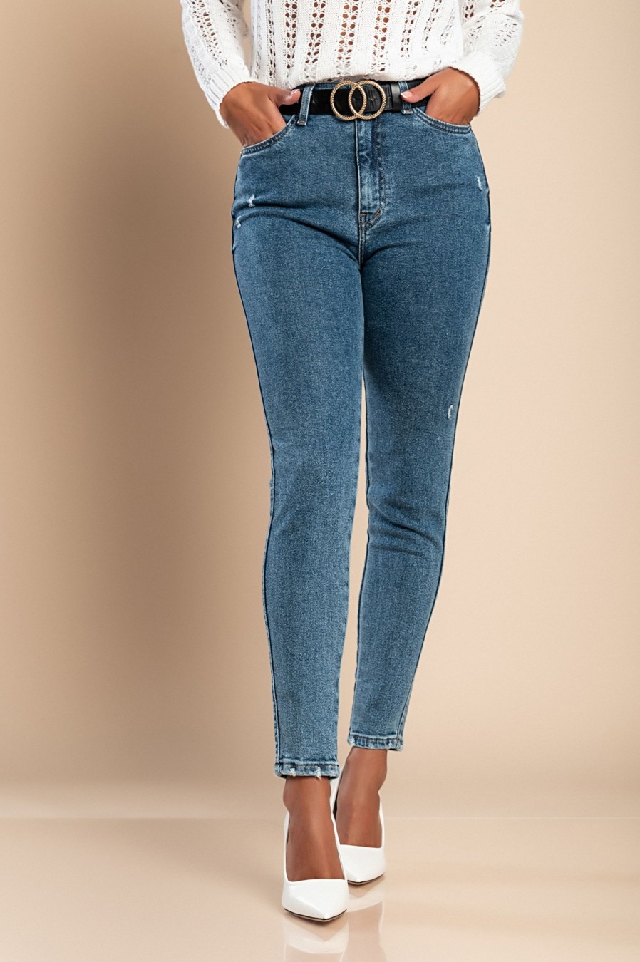 Donna CLASSIC JEANS d.o.o. | Jeans Elasticizzati E Slim Fit, Colore Blu