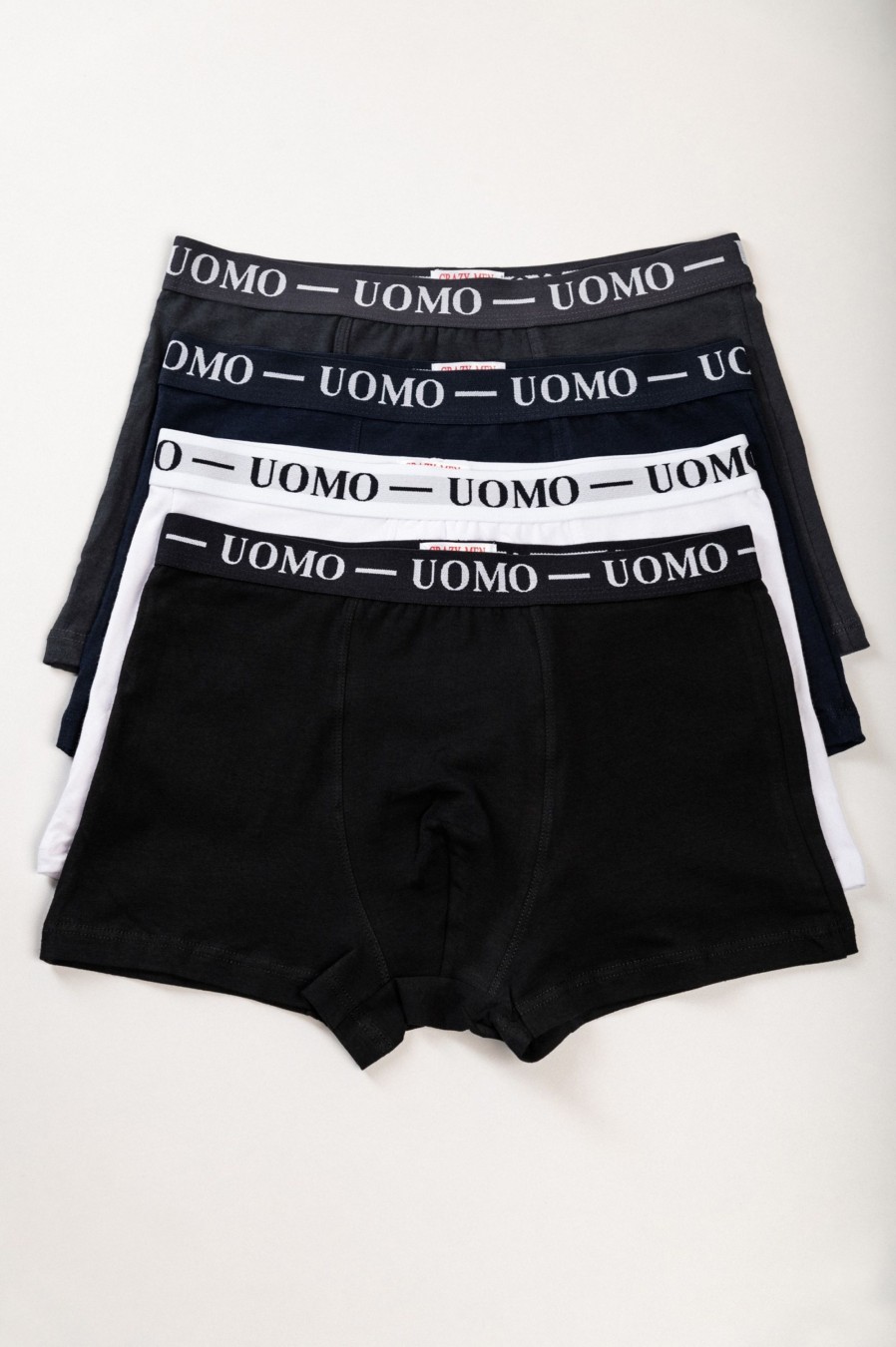 Donna PELLE INTIMO | Set Di 4 Boxer Da Uomo, Vari Colori