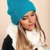 Donna FASHION STYLE SRLS (ANGELA) | Cappello Lavorato A Maglia, Blu