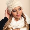 Donna FASHION STYLE SRLS (ANGELA) | Cappello Lavorato A Maglia, Beige