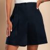 Donna CA.FRA.MA.s.r.l. | Shorts A Vita Alta, Blu