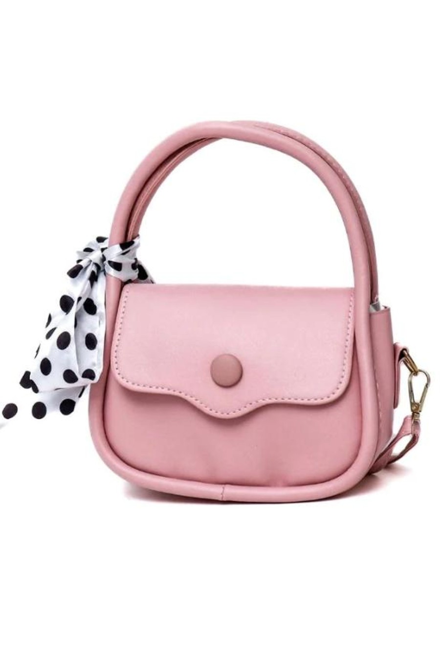 Scarpe E Accessori QONVERTO d.o.o. | Borsa Piccola Con Fiocco, Art2261, Rosa