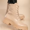 Scarpe E Accessori TULIPANO - T.L.P. SOC COOP. | Stivaletti Con Lacci, Beige