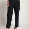 Donna PRONTO MODA ELENE | Pantaloni Lunghi Eleganti Perella, Neri