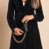 Donna CA.FRA.MA.s.r.l. | Cappotto Elegante Nusca, Nero