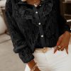 Donna Xiamen Ocstrade Co., Ltd. | Camicia Elegante Con Ricami E Balze Laroya, Nera