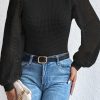 Donna Dear-lover | Maglia Con Ricami, Nera