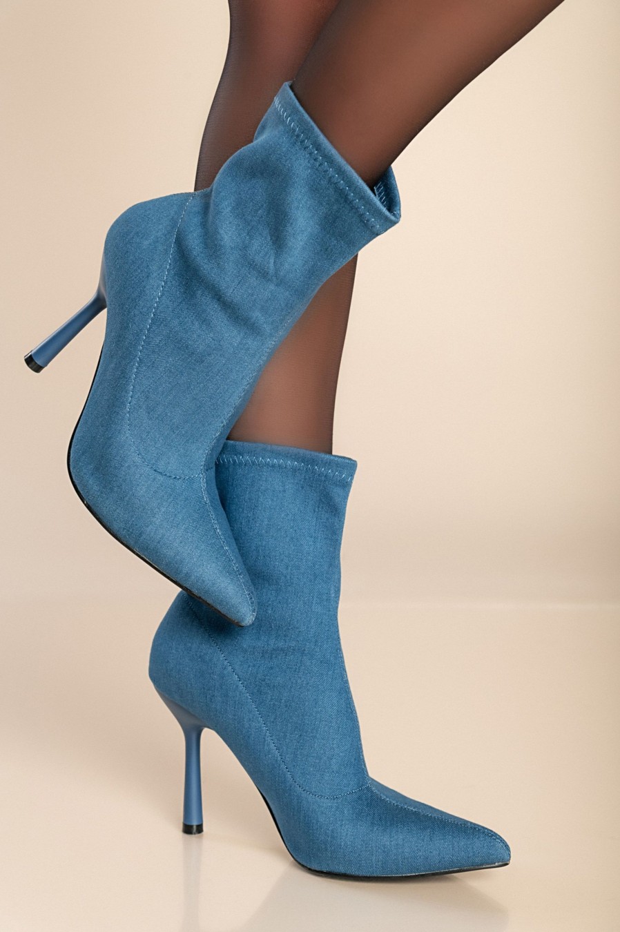 Scarpe E Accessori MELLISA - CALZATURE BARBARA DI ZHANG CHUNXUE | Stivaletti Con Tacco Alto, Blu