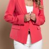 Donna CA.FRA.MA.s.r.l. | Blazer Con Collo Classico, Corallo