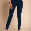 Donna CA.FRA.MA.s.r.l. | Pantaloni Lunghi Eleganti Roncada, Blu Scuro