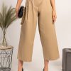 Donna CA.FRA.MA.s.r.l. | Pantaloni Eleganti Dal Taglio Ampio Mancha, Beige