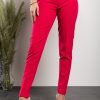 Donna CA.FRA.MA.s.r.l. | Elegante Pantalone Lungo Con Pantalone Dritto Noventa, Fucsia