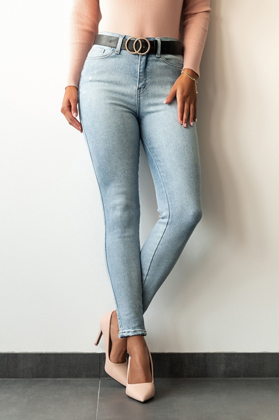 Donna CLASSIC JEANS d.o.o. | Jeans Elasticizzati E Attillati, Colore Azzurro