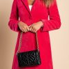 Donna CA.FRA.MA.s.r.l. | Cappotto Elegante Nusca, Fucsia