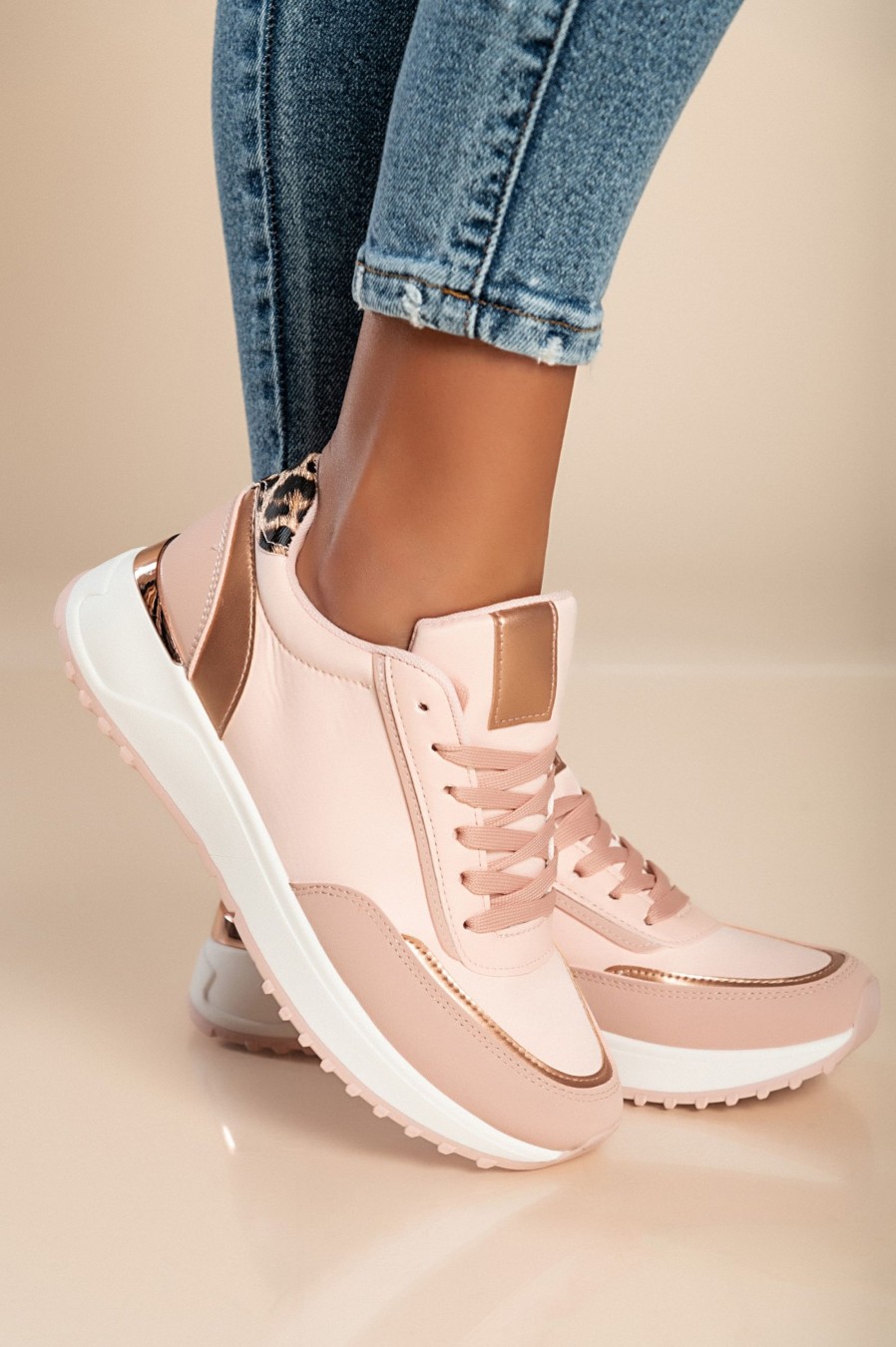 Scarpe E Accessori TULIPANO - T.L.P. SOC COOP. | Sneakers Moda In Eco Pelle X12Yd001381, Rosa