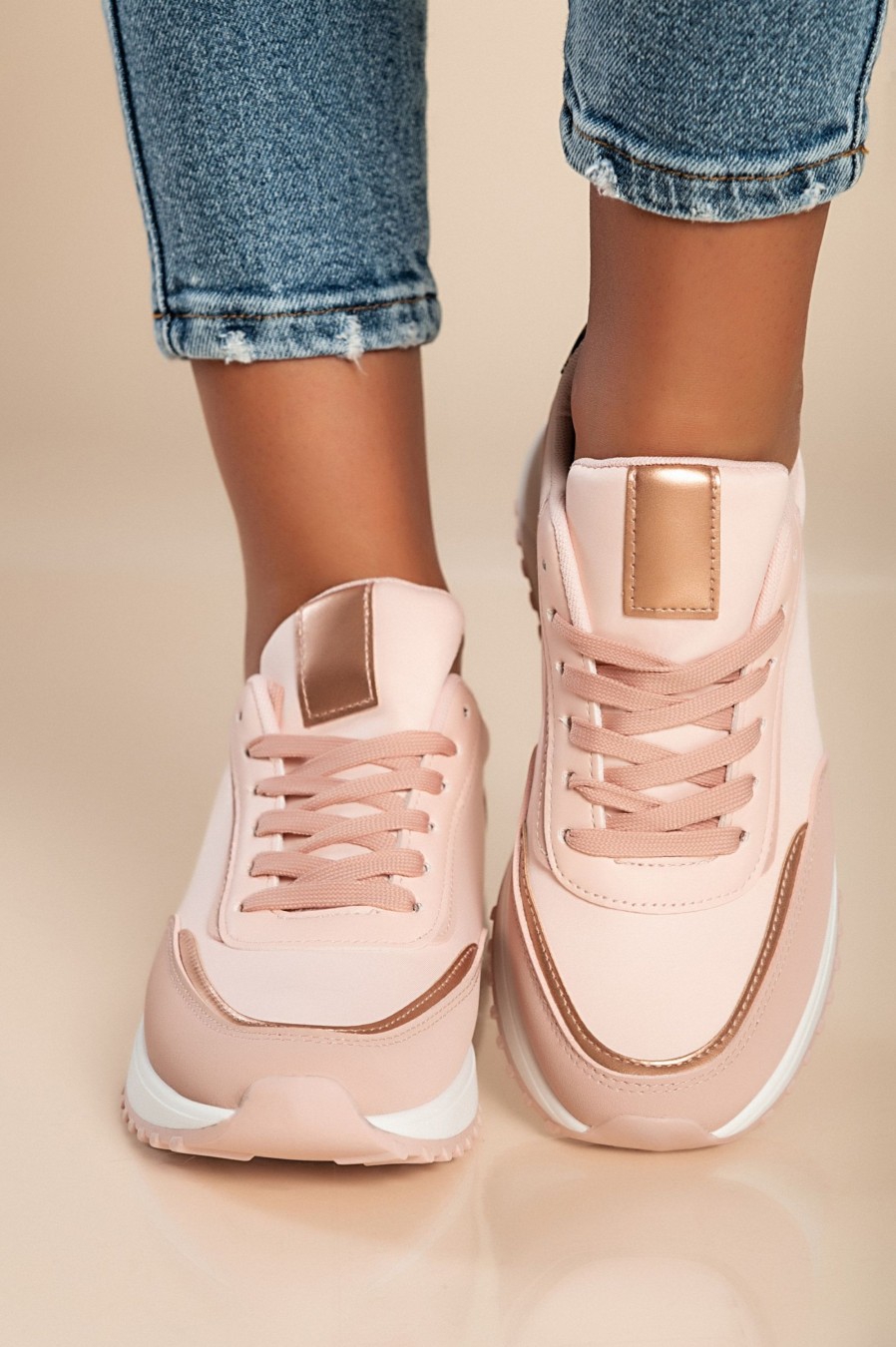 Scarpe E Accessori TULIPANO - T.L.P. SOC COOP. | Sneakers Moda In Eco Pelle X12Yd001381, Rosa