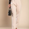 Donna PRONTO MODA ELENE | Pantaloni Lunghi Eleganti Mazatlan, Beige