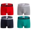 Donna PELLE INTIMO | Set Di Quattro Boxer Da Uomo, Vari Colori