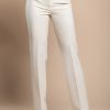 Donna CA.FRA.MA.s.r.l. | Pantaloni Eleganti Dal Taglio Dritto, Beige